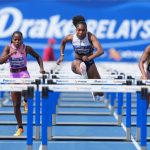 Olympian Masai Russell sets American record in 100m hurdles