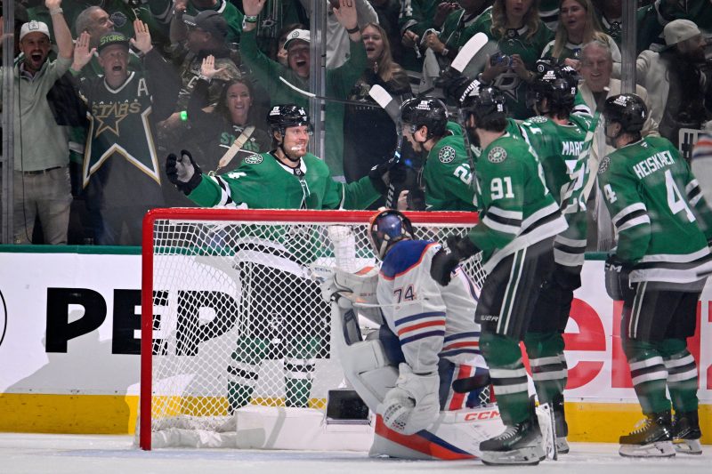 Stars have stunning turnaround in Game 1 win vs. Oilers: Highlights
