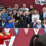 British royal family watches military parade marking start of VE Day events in London