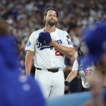 Watch Clayton Kershaw ovation as he leaves mound at Dodger Stadium