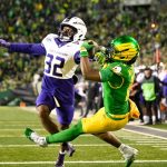 Oregon blows away James Madison with offensive explosion in playoff opener